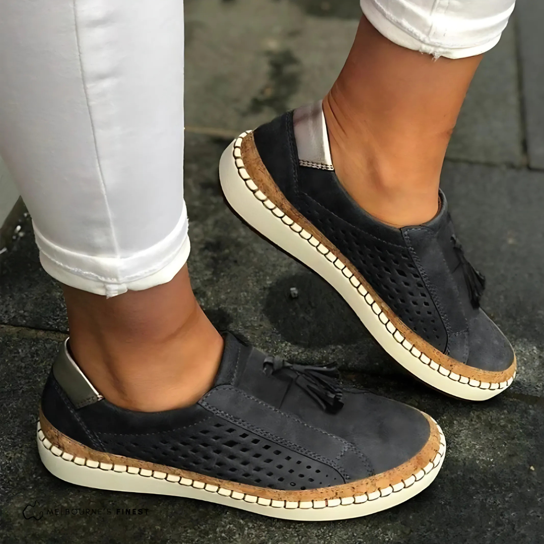 Aaliyah™ – Orthopedic Slip-Ons for Effortless Summer Comfort