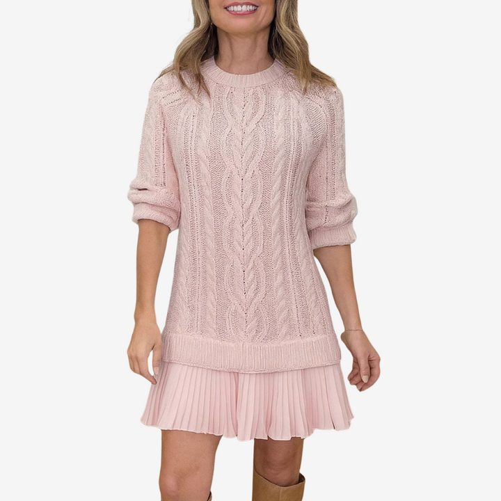Kimberly™ – Sweater Dress for Timeless Feminine Charm