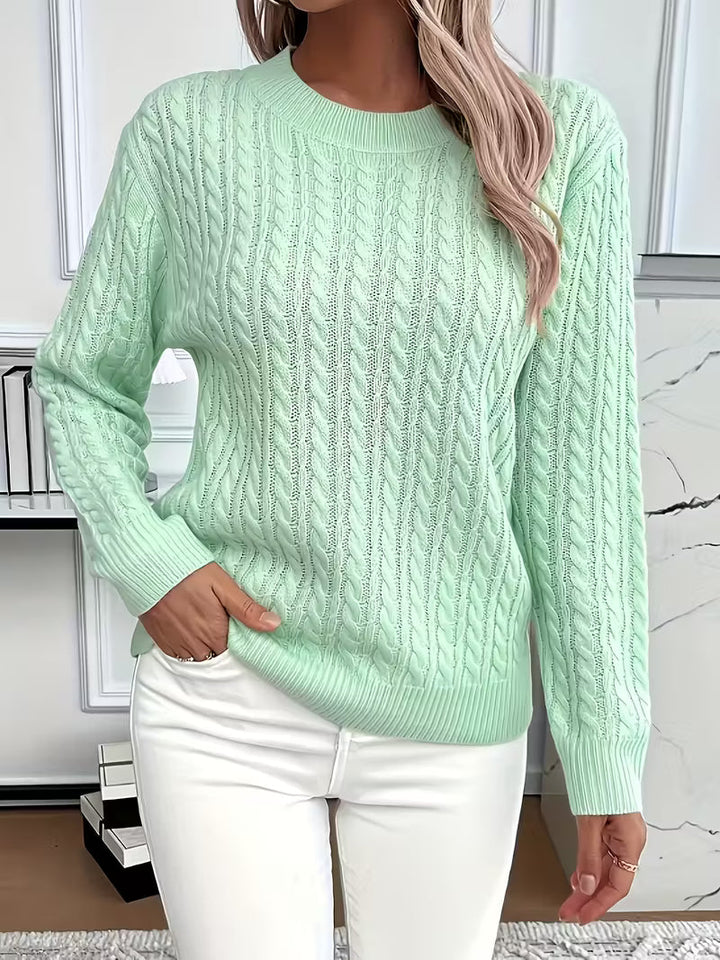 Aria™ | Soft Knit Minimal Sweater
