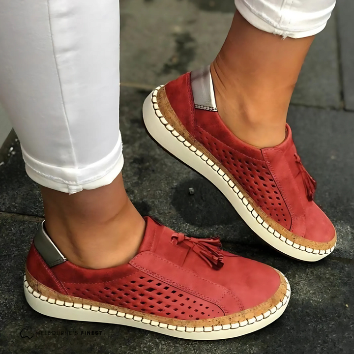 Aaliyah™ – Orthopedic Slip-Ons for Effortless Summer Comfort