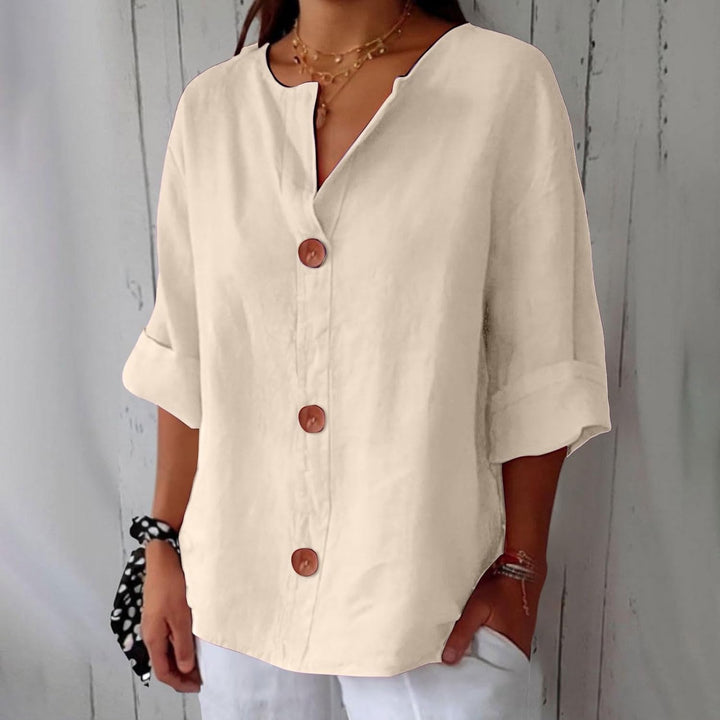 Sarah | Casual Textured Blouse