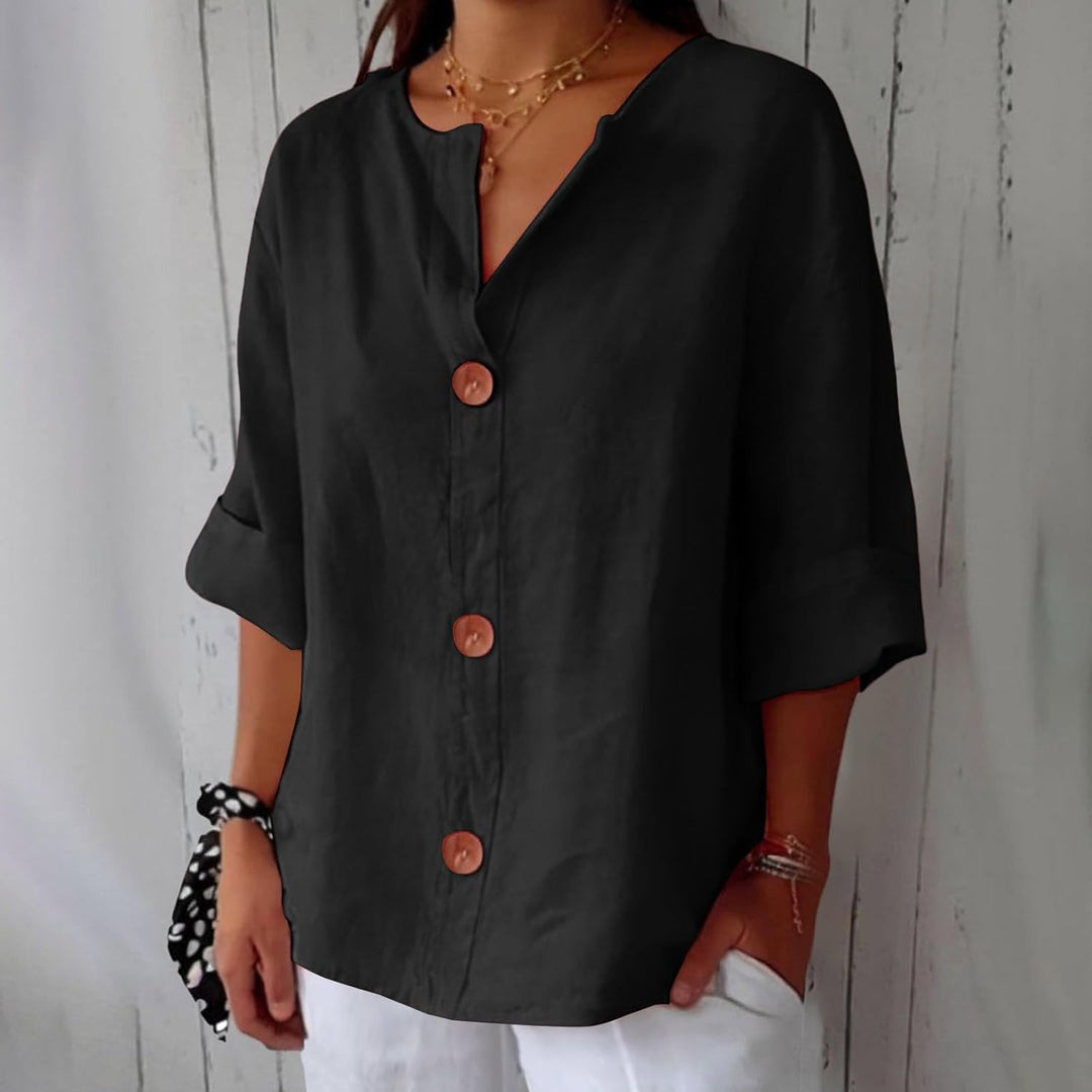 Sarah | Casual Textured Blouse