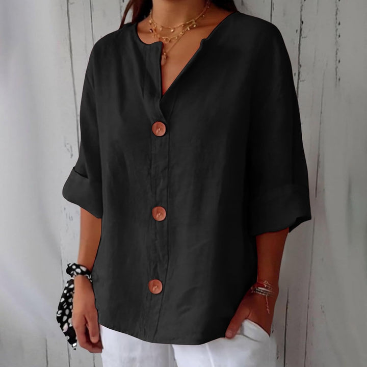 Sarah | Casual Textured Blouse
