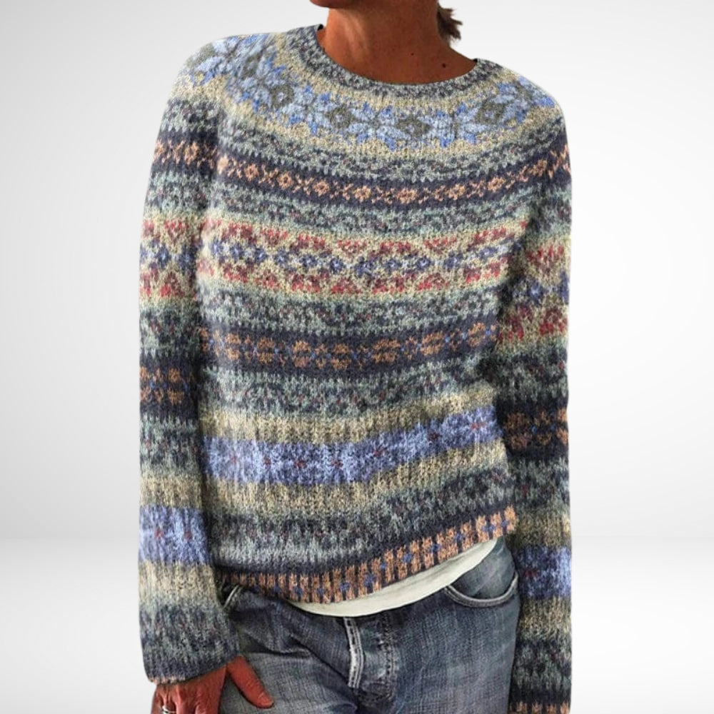 Copenhagen | Retro Fall Printed Sweatshirt