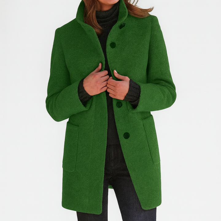 Ella Carter | Ladies Coat with High Collar