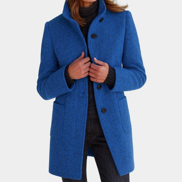 Ella Carter | Ladies Coat with High Collar