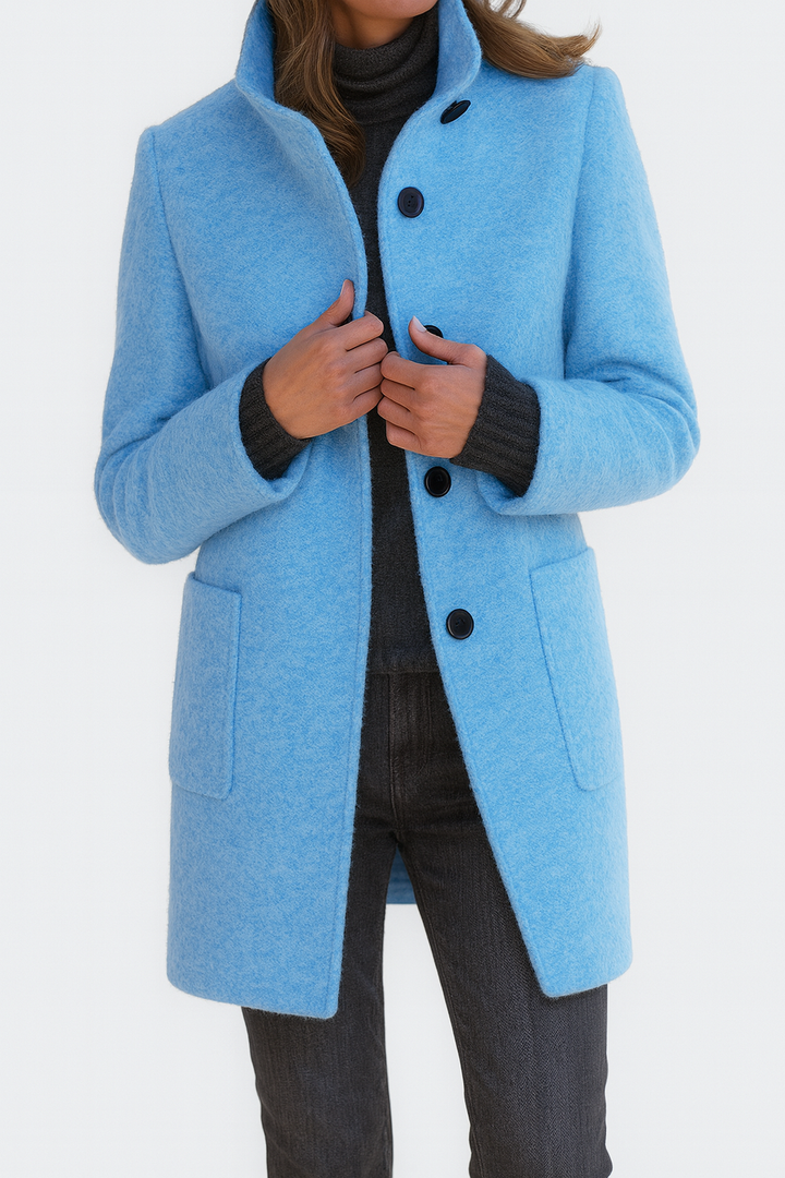 Ella Carter | Ladies Coat with High Collar