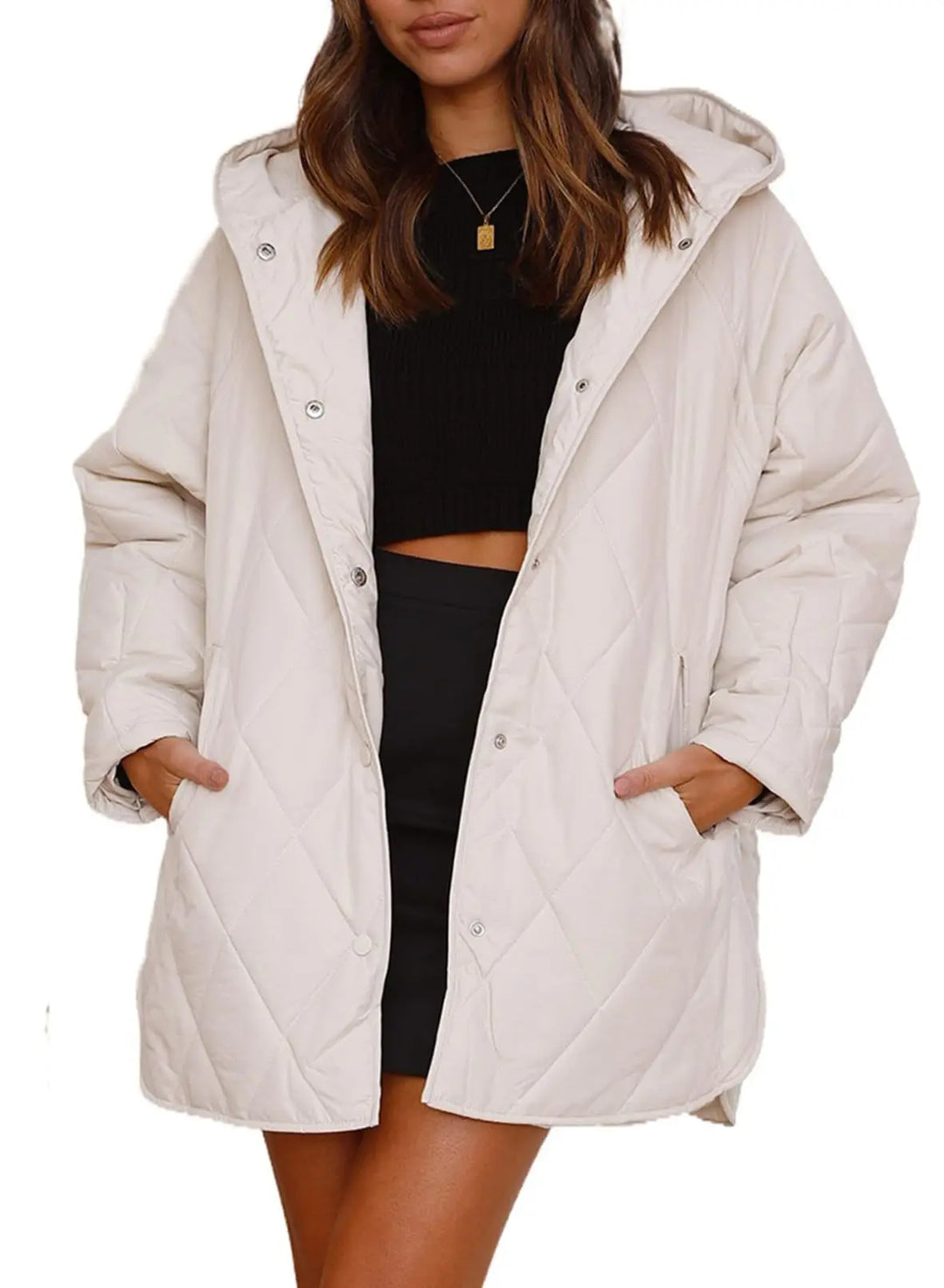 Vivian™ - Oversized Hooded Winter Coat