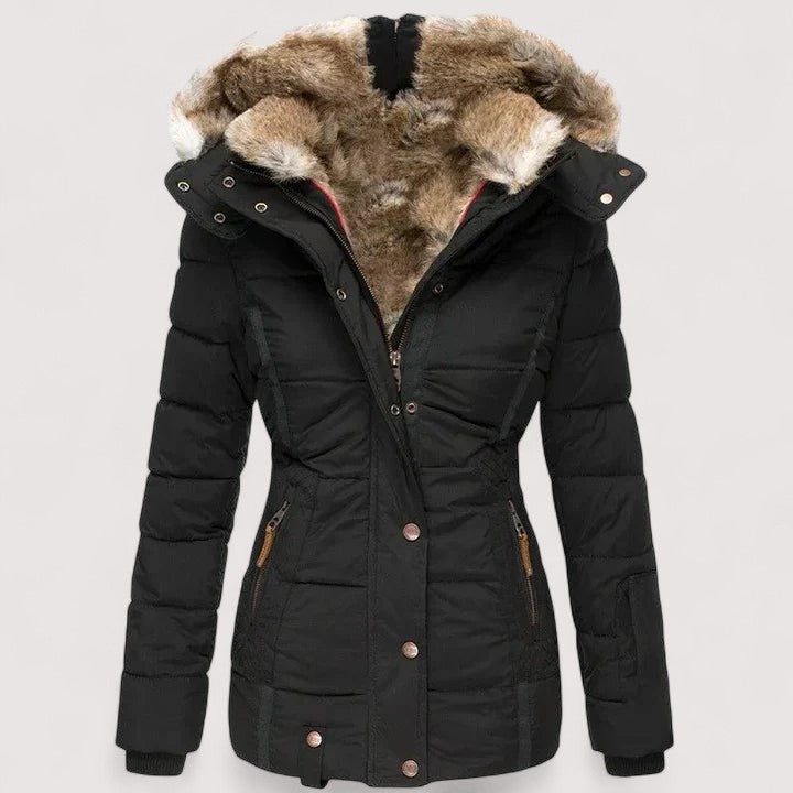 Adeline™ - Comfortable Warm Winter Fur Jacket