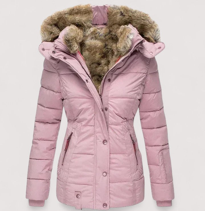 Adeline™ - Comfortable Warm Winter Fur Jacket