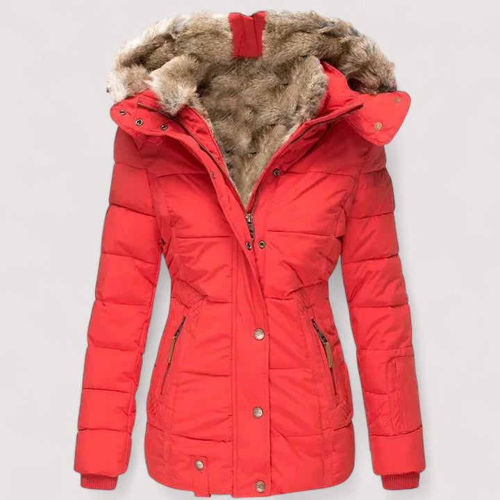 Adeline™ - Comfortable Warm Winter Fur Jacket