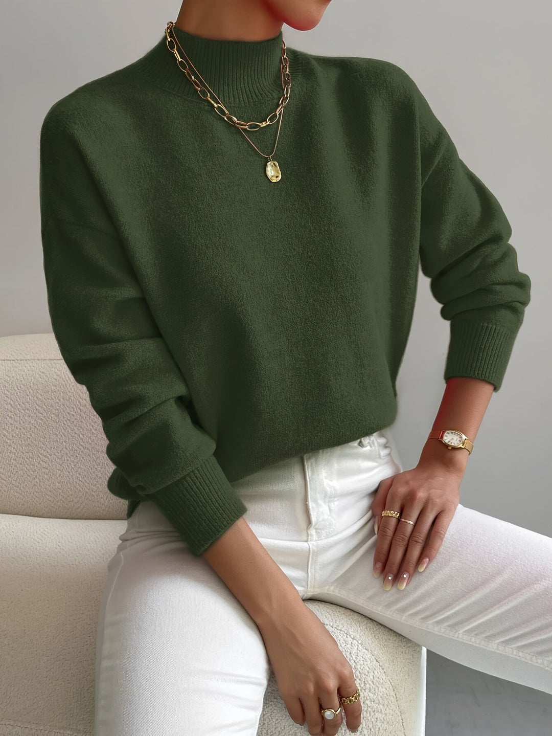 Hadley™ – Turtleneck Sweater for Effortless Elegance