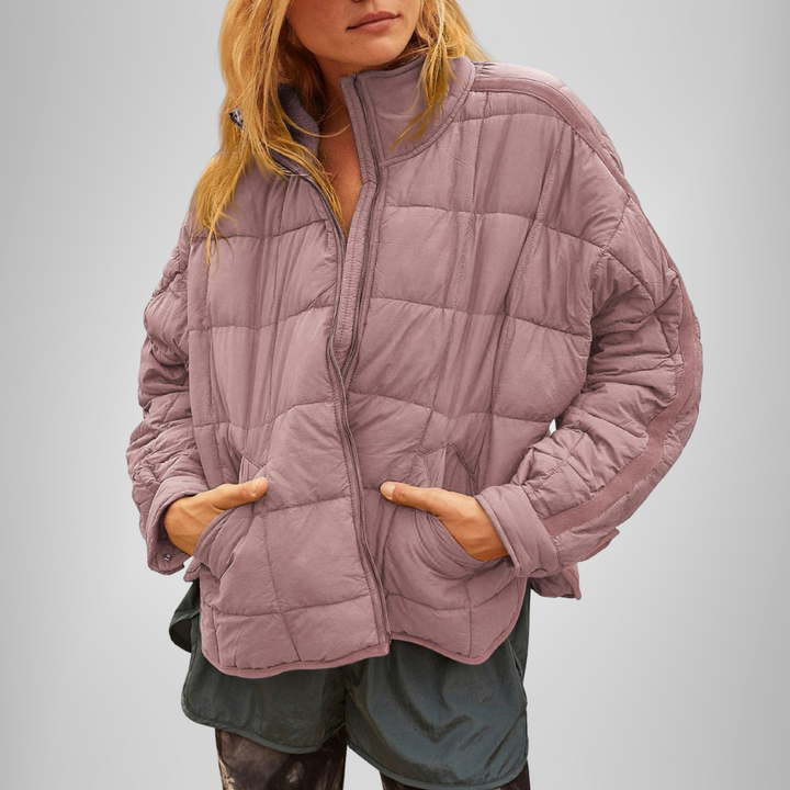 Novalie™ – Lightweight Compact Zip Puffer Jacket