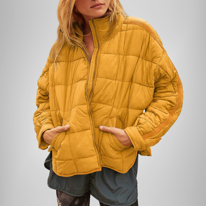 Novalie™ – Lightweight Compact Zip Puffer Jacket