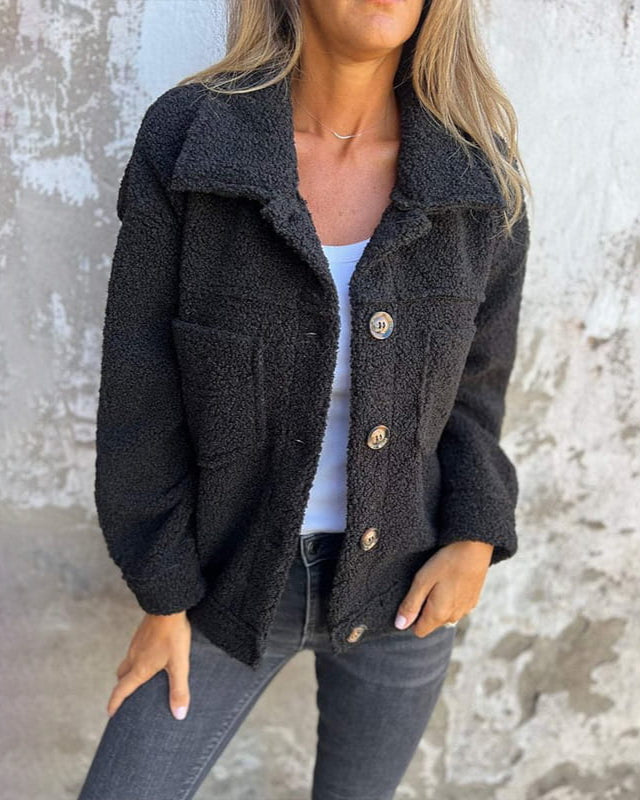 Alyssa™ – Button-Down Jacket for Cozy Everyday Style