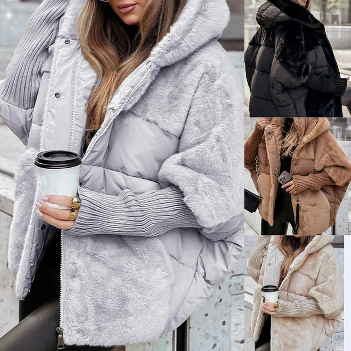 Wrenley™ – Oversized Hooded Puffer Coat for Ultimate Winter Comfort